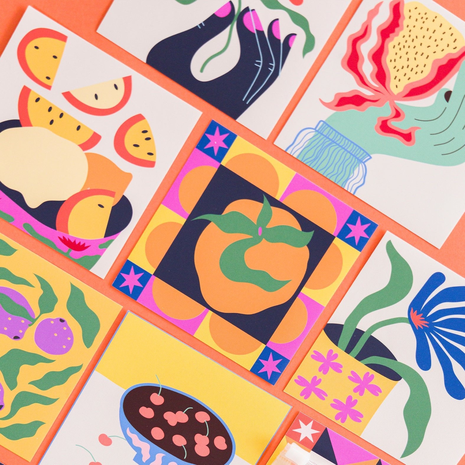 Decorative Removable Wall Tiles - Tropical Design - Pasquín